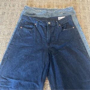 GAP Baggy Mid Rise Ultra Soft Denim BUNDLE
